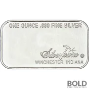 1 oz SilverTowne Retro Prospector Silver Bar