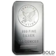 100 oz Sunshine Silver Bar