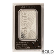 Silver 1 oz Valcambi Bar