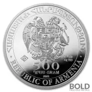 2021 Silver Armenia Noah's Ark - 1 oz