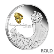 2021 Silver Perth Wedding 1 oz Proof Coin