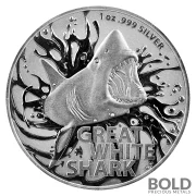 2021 RAM Australian Great White Shark Silver Coin - 1 oz