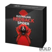 2021 RAM Australian Redback Spider 1 oz Silver Colored Proof