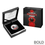 2021 RAM Australian Redback Spider 1 oz Silver Colored Proof