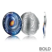 2021 Austria The Uncharted Universe: Milky Way 2/3 oz Silver Curved Proof