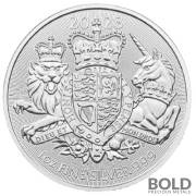 2023 Silver 1 oz British Royal Arms BU Coin
