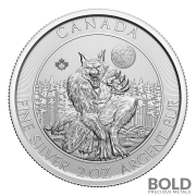 2021 Canada Creatures of the North: Werewolf 2 oz Silver BU