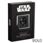 2021 Niue Star Wars Faces of the Empire: Imperial Tie Fighter 1 oz Silver Proof