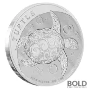 2022 Niue Hawksbill Turtle 1 oz Silver BU
