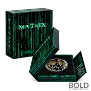 2022 Niue The Matrix: Neo 1 oz Silver Colorized Proof