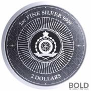 2023 Silver 1 oz Niue Chronos BU Coin