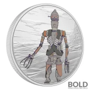 2021 Niue Star Wars Mandalorian: IG-11 Droid 1 oz Silver Proof
