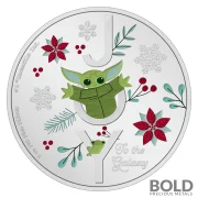 Silver Buffalo Star Wars: The Mandalorian Grogu Christmas Icons