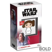 2021 Niue Chibi Collection Princess Leia 1 oz Silver Proof