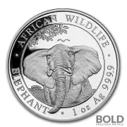 2021 Silver Somalia Elephant - 1 oz