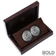 2021 Silver South Africa Big Five Buffalo Proof Two Coin Set - 2 oz