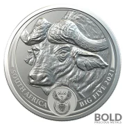 2021 Silver South Africa Big Five Buffalo BU - 1 oz