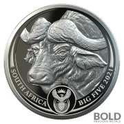 2021 Silver South Africa Big Five Buffalo Proof Two Coin Set - 2 oz