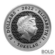 2022 Silver 1 Kilo Tokelau Bull & Bear