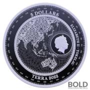 2022 Silver Tokelau Terra 1 oz Prooflike