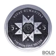 2022 Silver Tokelau Vivat Humanitas 1 oz Proof