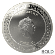 2019 Silver Tokelau Equilibrium: Butterfly 1 oz BU