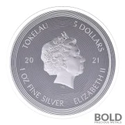 2021 Silver Tokelau ICON: Mona Lisa 1 oz Prooflike