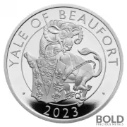 2023 Britain Tudor Beasts: Yale of Beaufort 1 oz Silver Proof