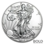 2017 1 oz American Silver Eagle Coin (BU)