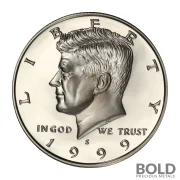 1999-S Kennedy Half Dollar : Silver Proof