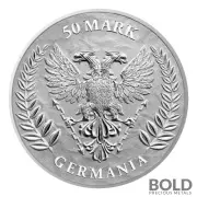 2022 Lady Germania 50 Mark 10 oz Silver BU Round