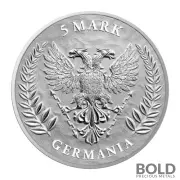 2022 Lady Germania 5 Mark 1 oz Silver BU Round