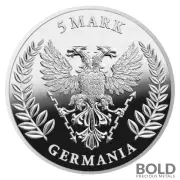 2022 Lady Germania 5 Mark 1 oz Silver Proof Round