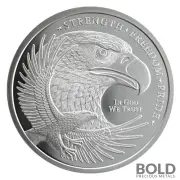 Silver - 5 oz Eagle Round (Golden State Mint)