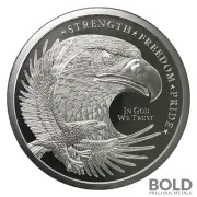 Silver - 2 oz Eagle Round (Golden State Mint)