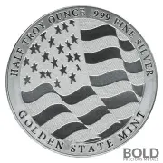 Silver 1/2 oz Eagle Round (Golden State Mint)