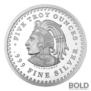 Silver 5 oz Aztec Calendar Round