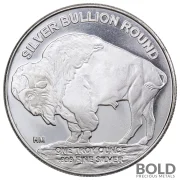 Silver 1 oz Buffalo Round (Highland Mint)