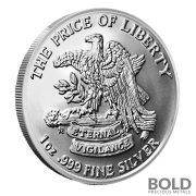 Silver - 1 oz Don't Tread On Me Round