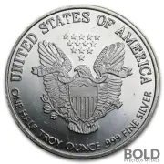 Silver - 1/2 oz Walking Liberty Round