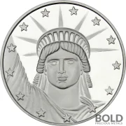 Silver - 1 oz Lady Liberty Round (SilverTowne)