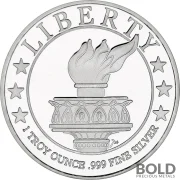 Silver - 1 oz Lady Liberty Round (SilverTowne)