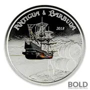 2018 Antigua & Barbuda Rum Runner 1 oz Silver Proof (Colored)