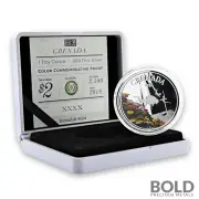 2018 EC8 Grenada: Spice Isle of the Caribbean 1 oz Silver Proof (Colored)