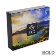 20191 oz Montserrat Emerald Isle Colored Proof Silver Coin