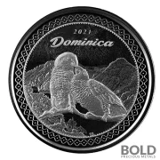 2021 EC8 Dominica: Sisserou Parrots 1 oz Silver BU