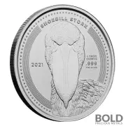 2021 Republic of Congo Shoebill Stork Silver 1 oz