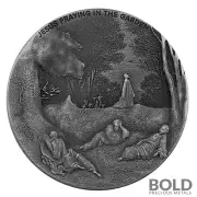 2021 Silver 2 oz Scottsdale Biblical Series - Jesus Praying in the Garden