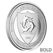 2020 EC8 Anguilla Coat of Arms 1 oz Silver BU