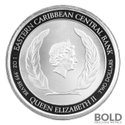 2020 EC8 Anguilla Coat of Arms 1 oz Silver BU